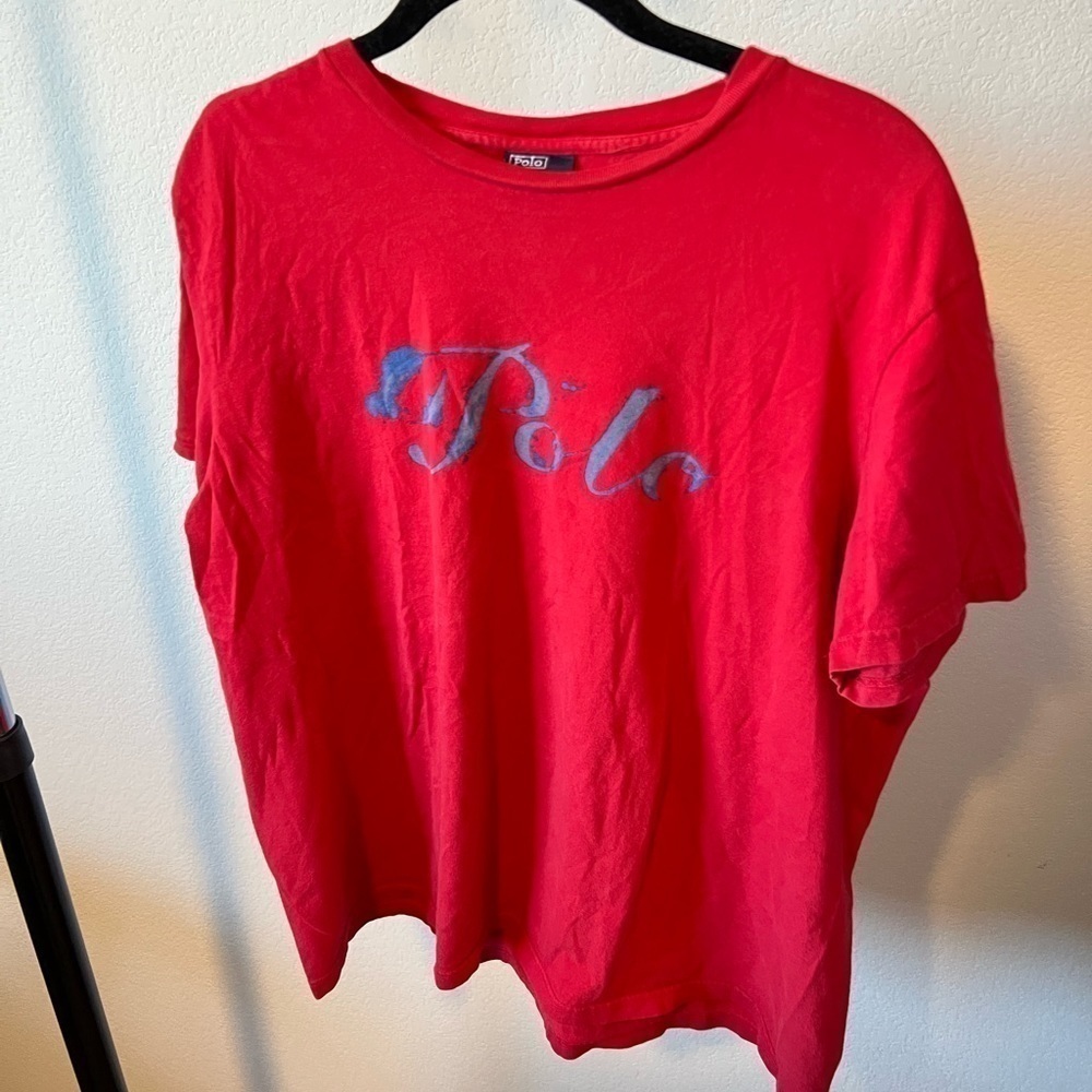 𝅺vintage Polo by‎ Ralph Lauren Women’s Ted Tee Size Large